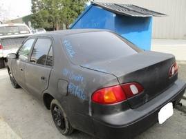 1999 TOYOTA COROLLA VE MATTE BLACK 1.8L MT Z17606